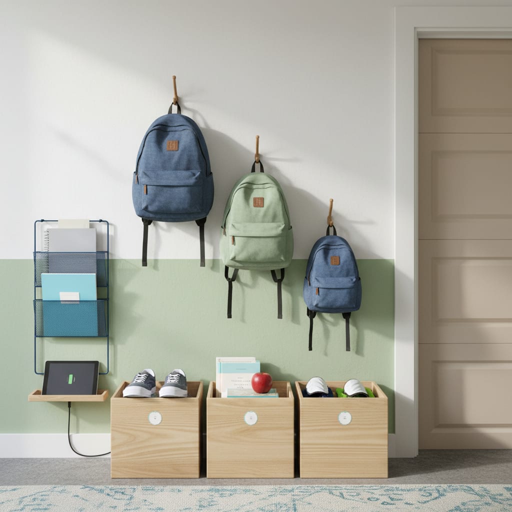 The Backpack Station: End the 7:38 Scramble