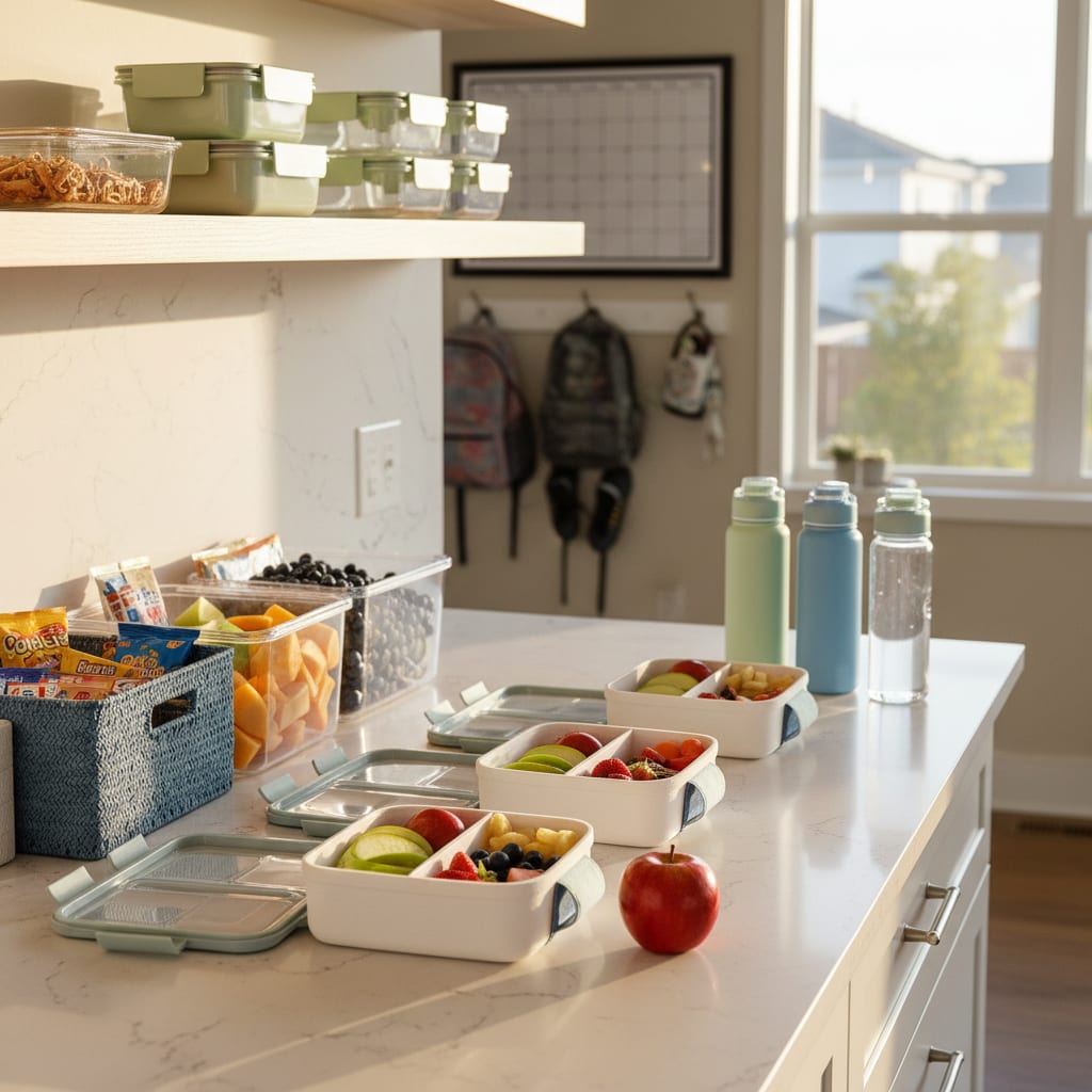 The Lunch-Packing Station: 10 Minutes, Zero Decisions