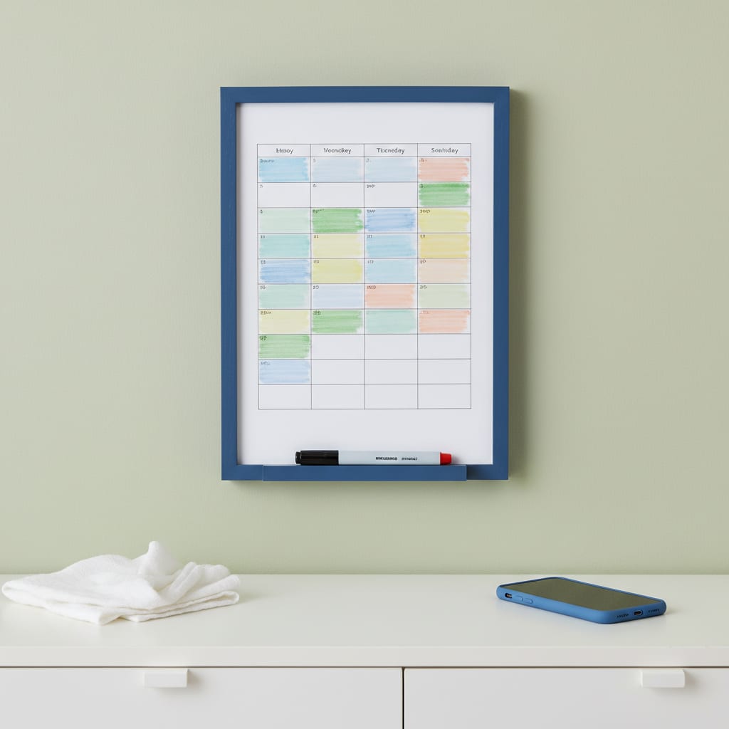 Weekly Family Schedule Template (Free Printable)